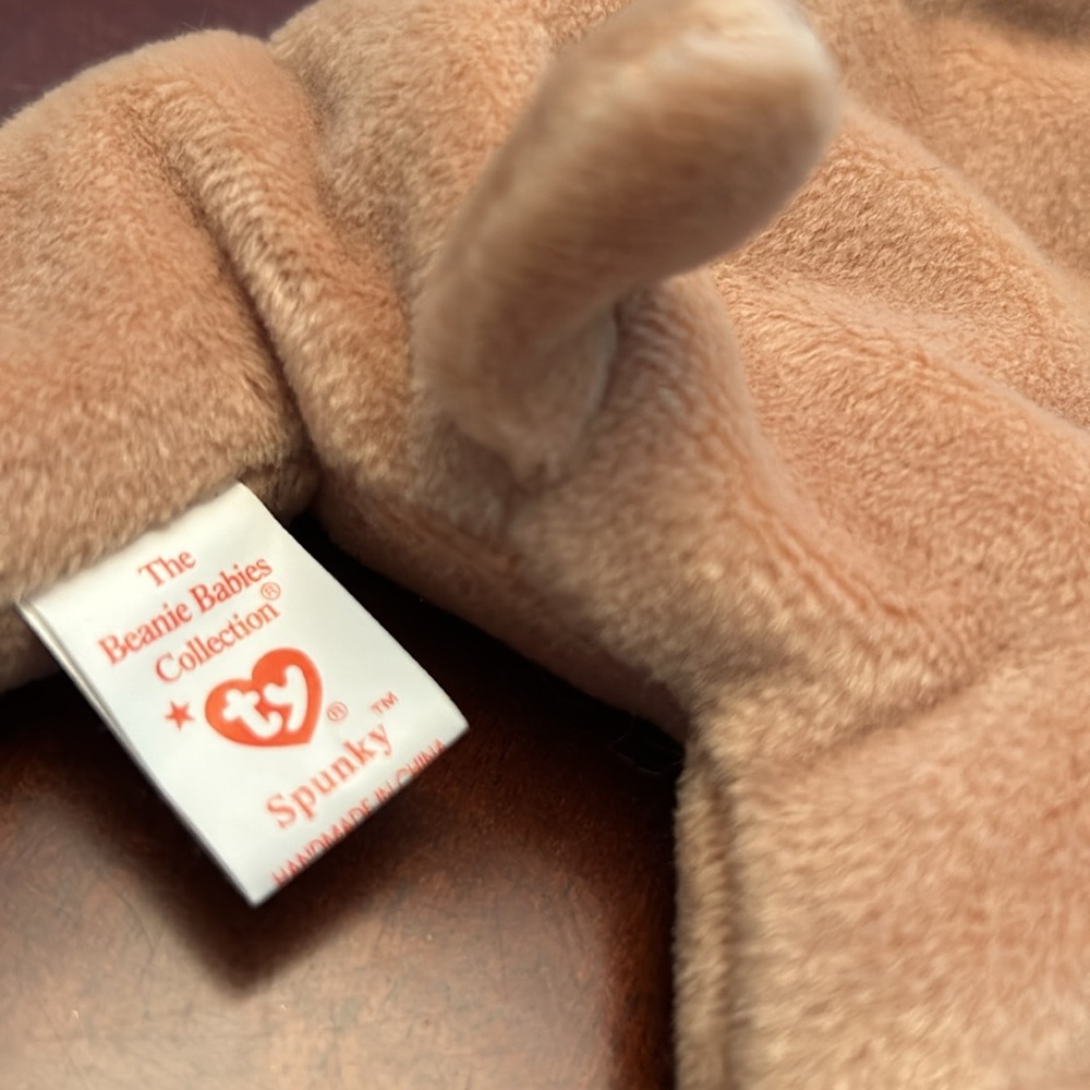 PRISTINE Spunky Beanie Baby born on January 14, 1997 - Picture 6 of 7